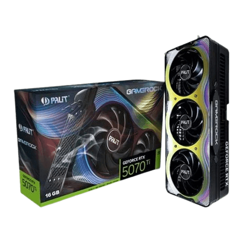 PALIT GeForce RTX 5070 Ti GameRock OC 16GB GDDR7 Graphics Card