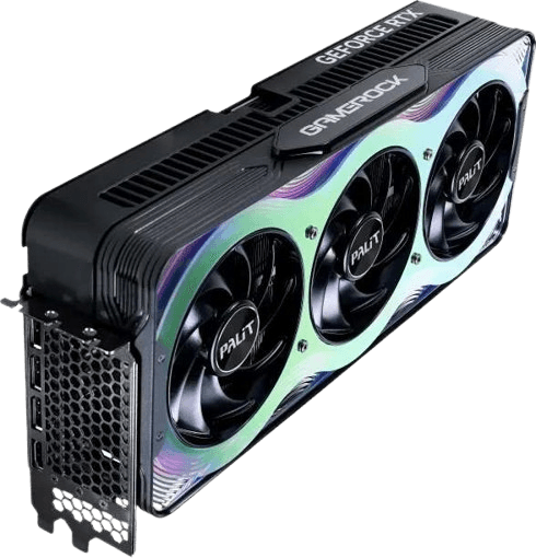 PALIT RTX 5070 Ti GameRock OC cooling system