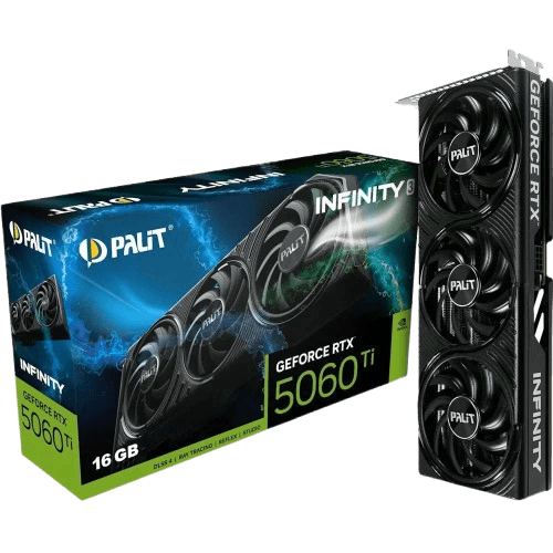 PALIT RTX 5060 Ti Infinity 3 16GB cooling system