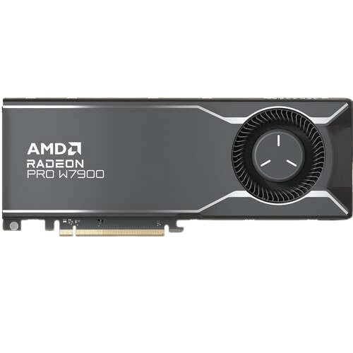 AMD Radeon Pro W7900 professional workstation graphics card