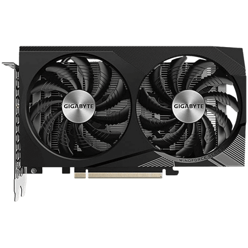 Gigabyte RTX 3050 WINDFORCE OC 8GB cooling system
