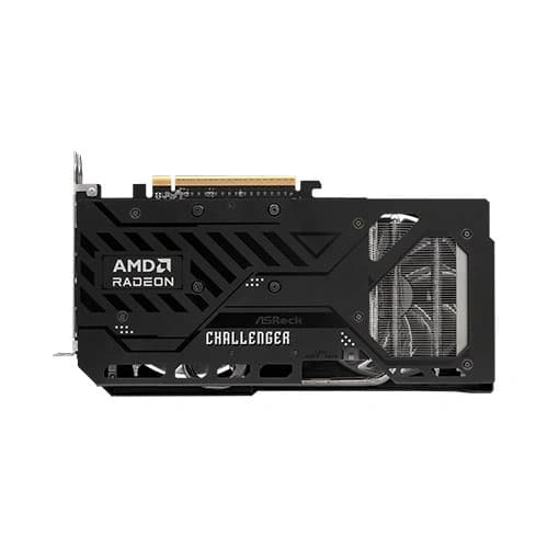 AMD Radeon RX 9050 8GB graphics card back view