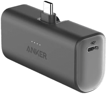Anker Nano Power Bank | 5,000mAh | 22.5W | Built-In USB-C Connector