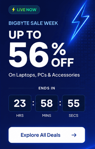 BIGBYTE Deals — live now
