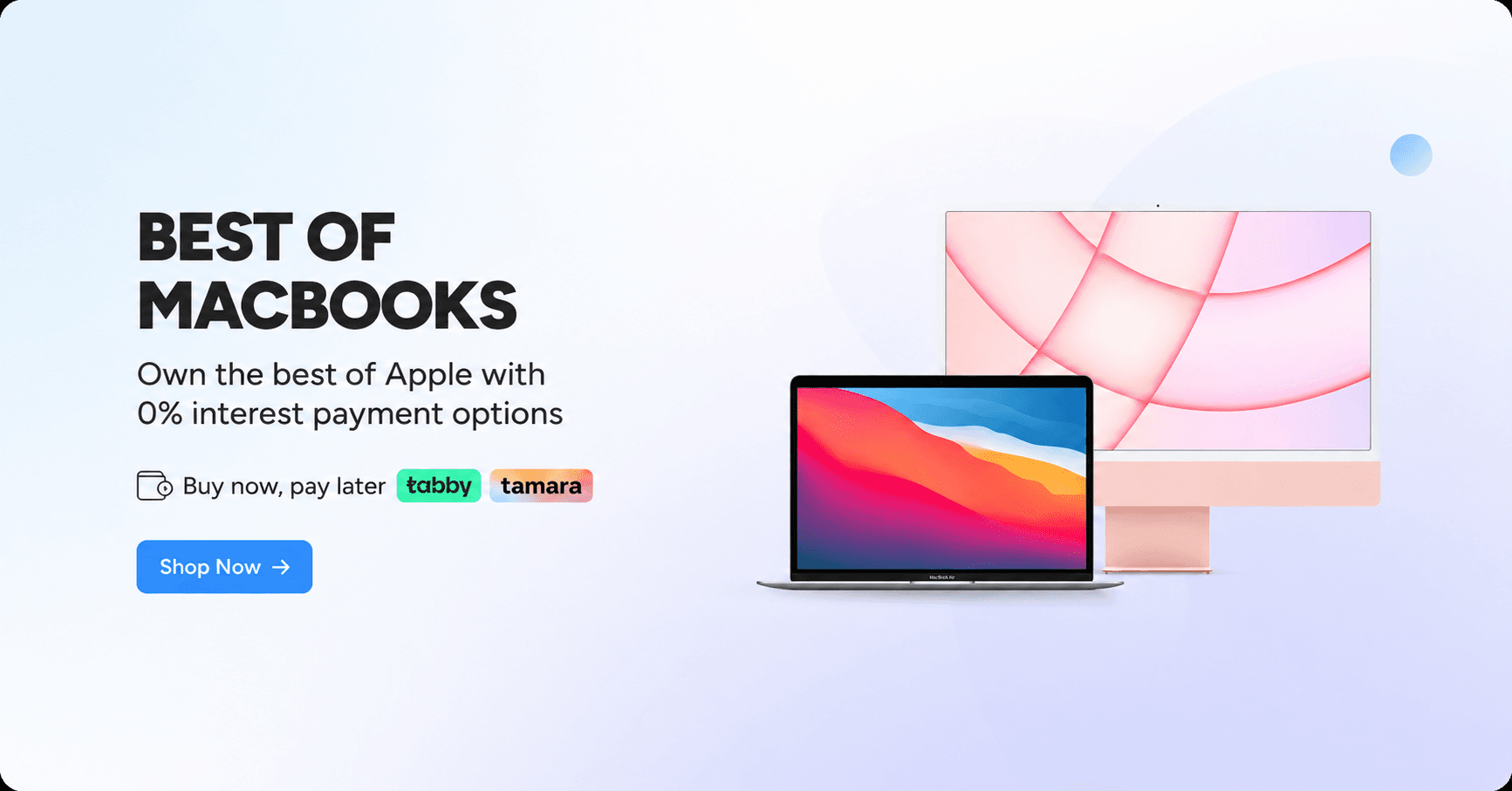 Best of MacBooks — own the best of Apple with 0% interest