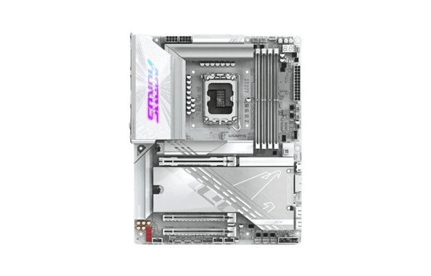 Gigabyte Z890 Aorus Pro Ice front view