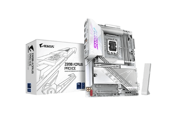 Gigabyte Z890 Aorus Pro Ice | Intel Z890 | LGA1851 | DDR5 | Wi-Fi 7 | ATX