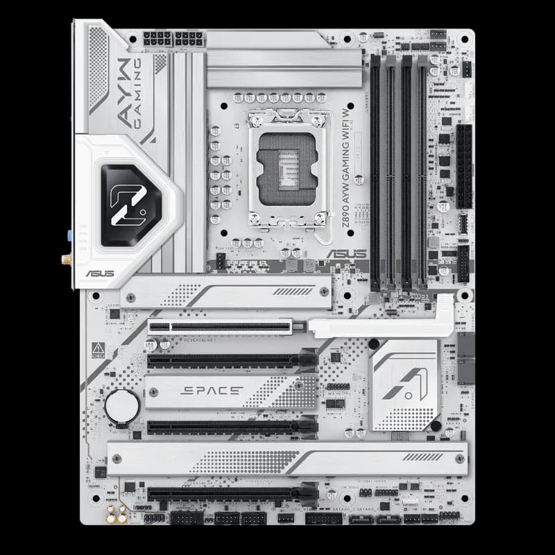 ASUS Z890 AYW Gaming WiFi W | Intel Z890 | LGA1851 | DDR5 | Wi-Fi 6 | ATX