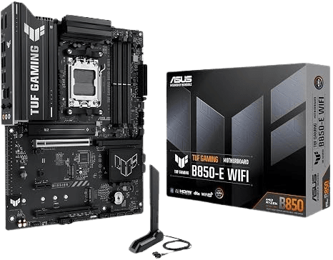 ASUS TUF Gaming B850-E WiFi PCIe slots
