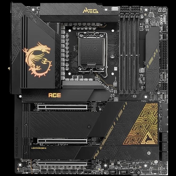 MSI MEG Z790 ACE MAX front view