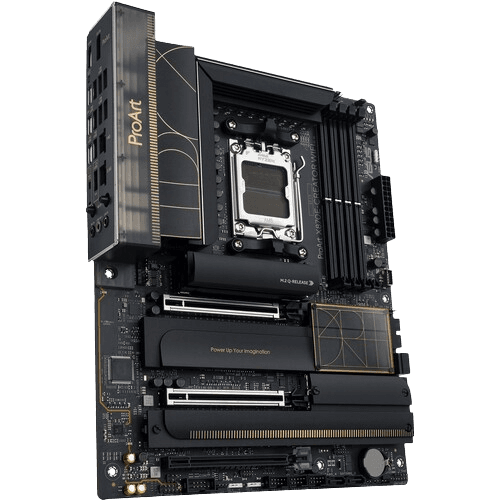 ASUS ProArt X870E-Creator motherboard front view