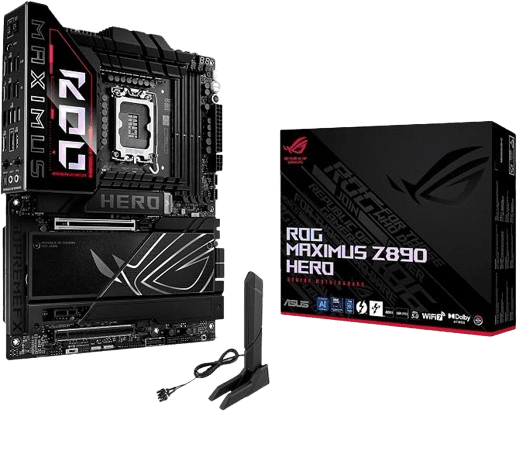 ASUS ROG Maximus Z890 Hero | Intel Z890 | LGA1851 | DDR5 | Wi-Fi 7 | ATX
