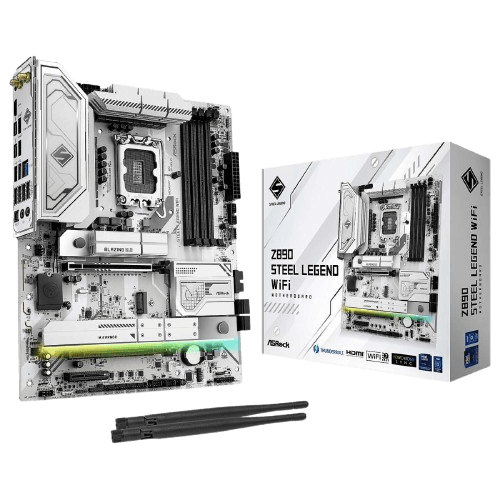 ASRock Z890 Steel Legend WiFi | Intel Z890 | LGA1851 | DDR5 | Wi-Fi 7 | ATX