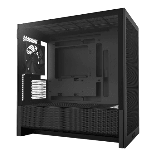 NZXT H3 Flow Micro-ATX Mid-Tower Case | Black