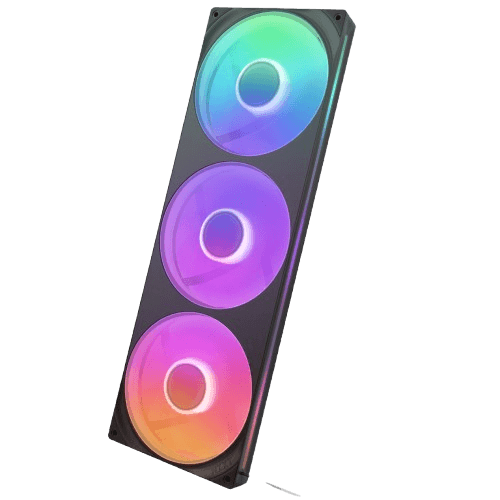 NZXT F420 RGB Core black RGB fan