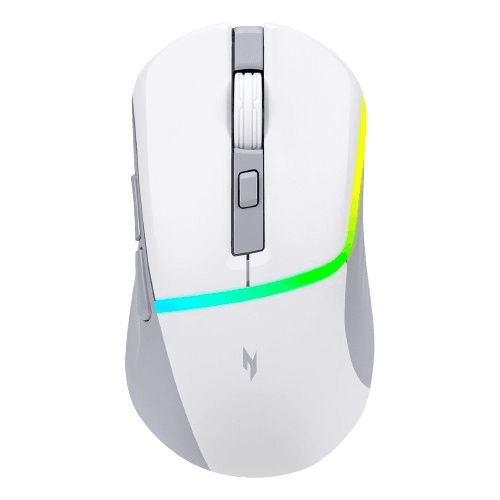 Acer Nitro OMR246 WT Tri-Mode Gaming Mouse | 7200 DPI | RGB | 500mAh Battery | White