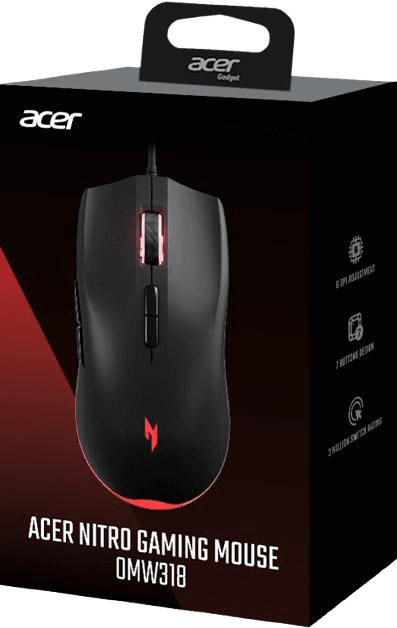 Acer Nitro OMW318 BK RGB gaming mouse