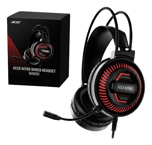 Acer Nitro OHW311 red LED headset