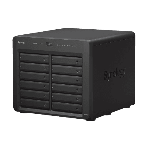 Synology DiskStation DS2422+ | 12-Bay NAS | AMD Ryzen V1500B | 4GB DDR4 ECC | 1GbE