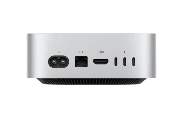Apple Mac mini M4 compact desktop design