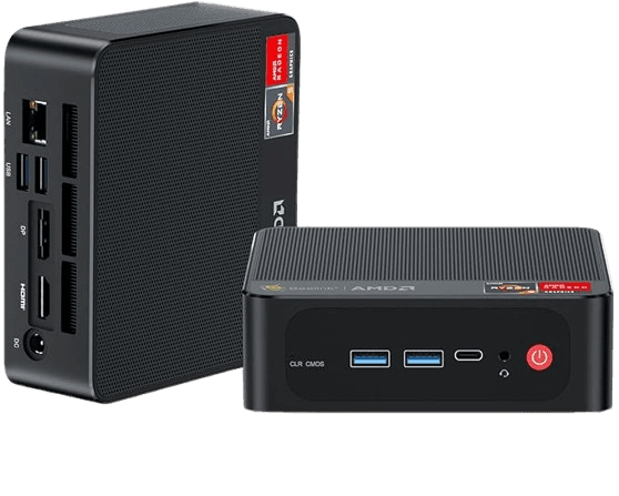 Beelink Ryzen 7 5825U Mini PC ports