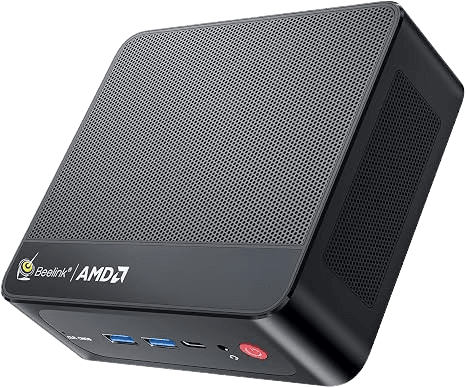 Beelink Mini PC | AMD Ryzen 5 7430U | 16GB RAM | 512GB SSD | Windows 11 Pro