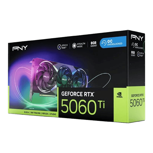 PNY GeForce RTX 5060 Ti 16GB GDDR7 Graphics Card