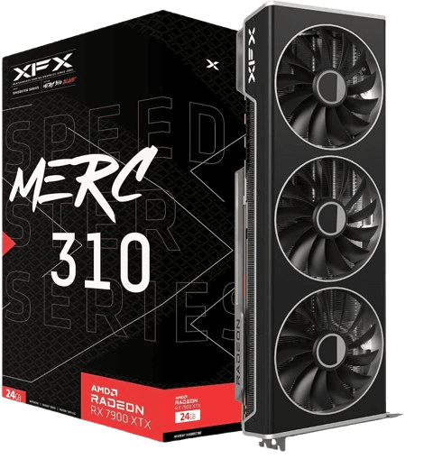 XFX Speedster MERC 310 RX 7900 XT 20GB GDDR6 3-Fan Graphics Card