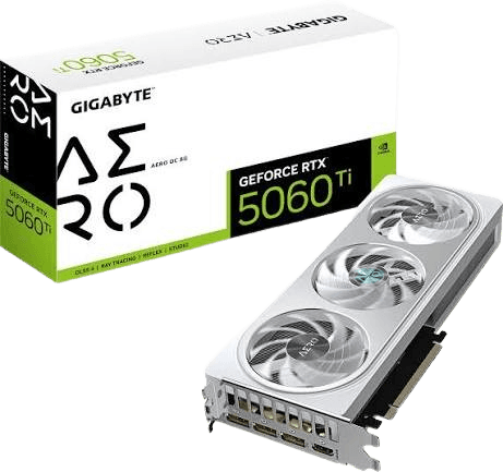 Gigabyte GeForce RTX 5060 Ti AERO OC 8GB GDDR7 Graphics Card
