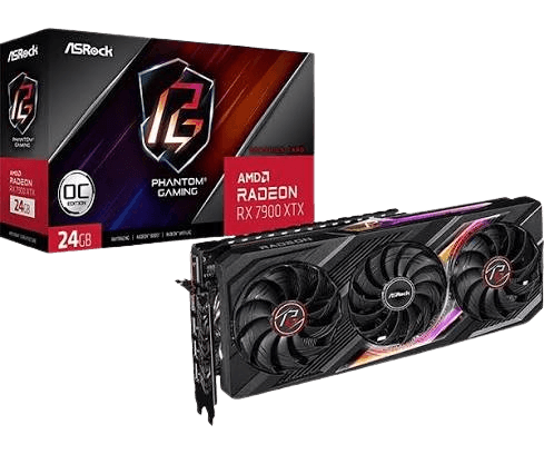 ASRock Radeon RX 7900 XTX Phantom Gaming 24GB GDDR6 Graphics Card