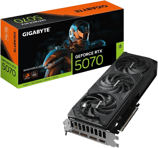 Gigabyte GeForce RTX 5070 WINDFORCE OC SFF 12GB GDDR7 Graphics Card