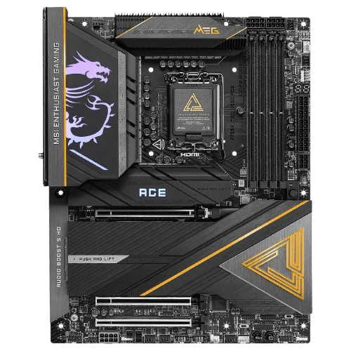 MSI MEG Z890 ACE motherboard front view