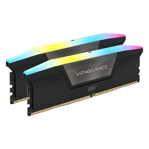 CORSAIR VENGEANCE RGB 32GB 2x16GB DDR5 6000MT/s CL40 Desktop RAM