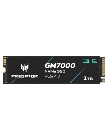 Acer Predator GM7000 1TB NVMe PCIe Gen 4 Internal SSD