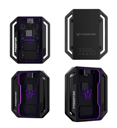 Acer Predator GP30 1TB Portable SSD USB 3.2 Gen2x2