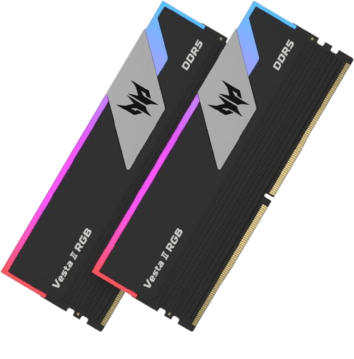 Acer Predator Vesta II 32GB (16GB×2) RGB DDR5 6000MHz Black