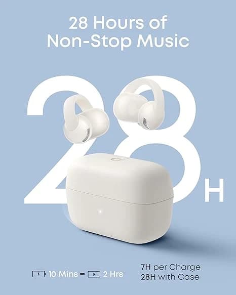 soundcore C501 | 12mm Bass Drivers | 28H Playtime | Sports Earbuds