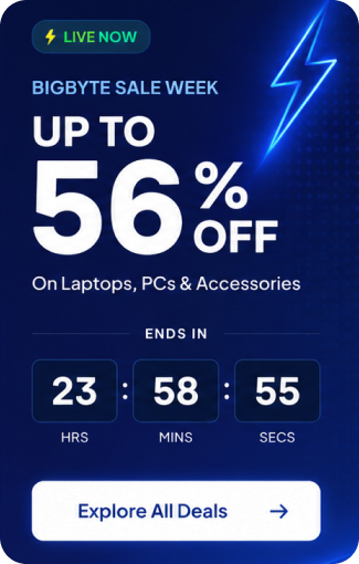 BigByte Sale Week — LIVE NOW — up to 56% off